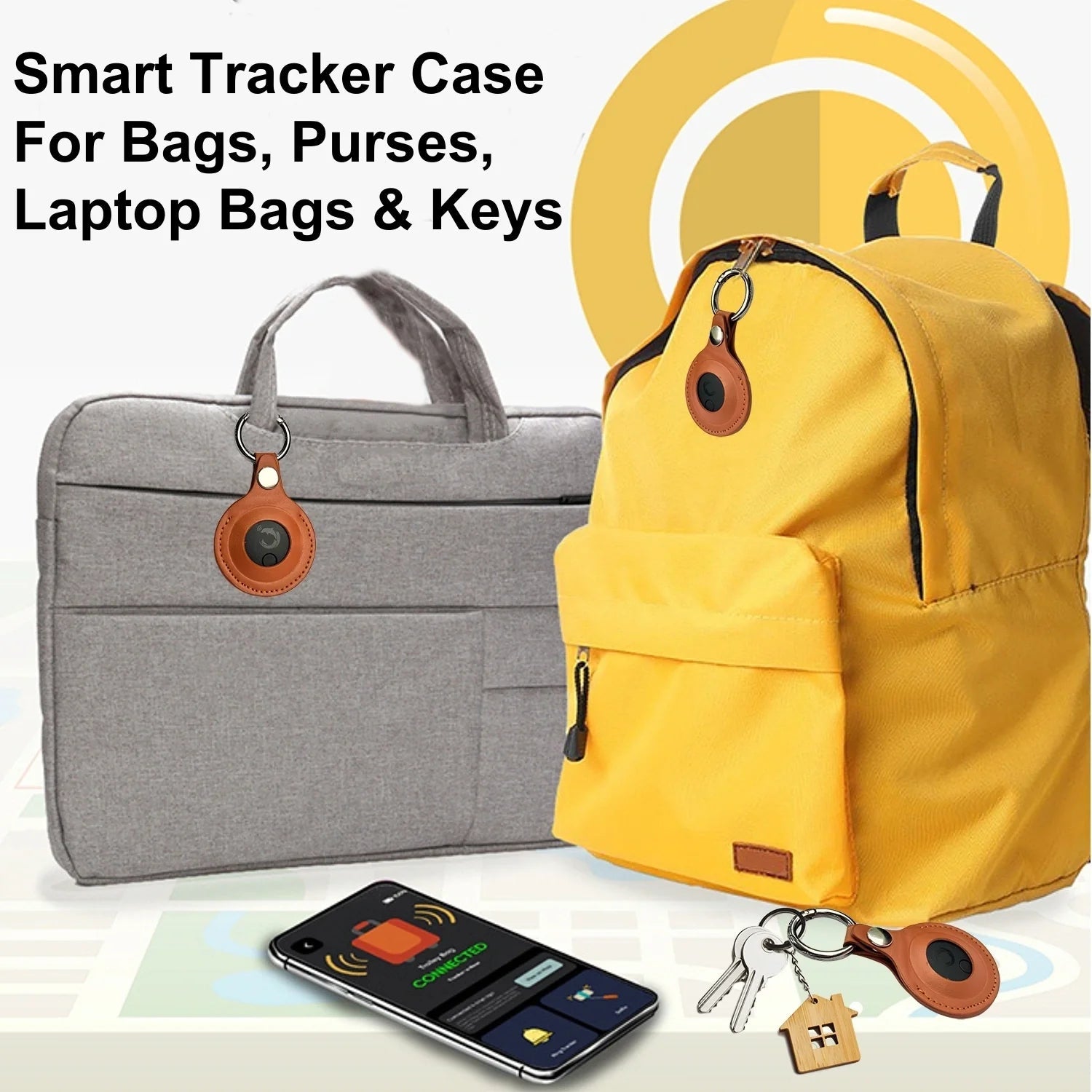 Dolphin Smart Tracker Pro Case Pack 2 Premium Vegan Leather