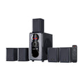 beFree Sound 5.1 Channel Bluetooth Surround Sound Speaker System in Black BEFREE SOUND