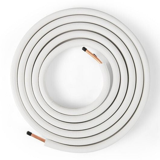 25 Feet Mini Split Line Set with 1/4 Inch and 1/2 Inch O.D. Copper Pipes Tubing Cloud’s Electronics Shop