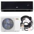 12000 BTU 22 SEER2 208-230V Wifi Enabled Mini Split Air Conditioner and Heater Black Cloud’s Electronics Shop