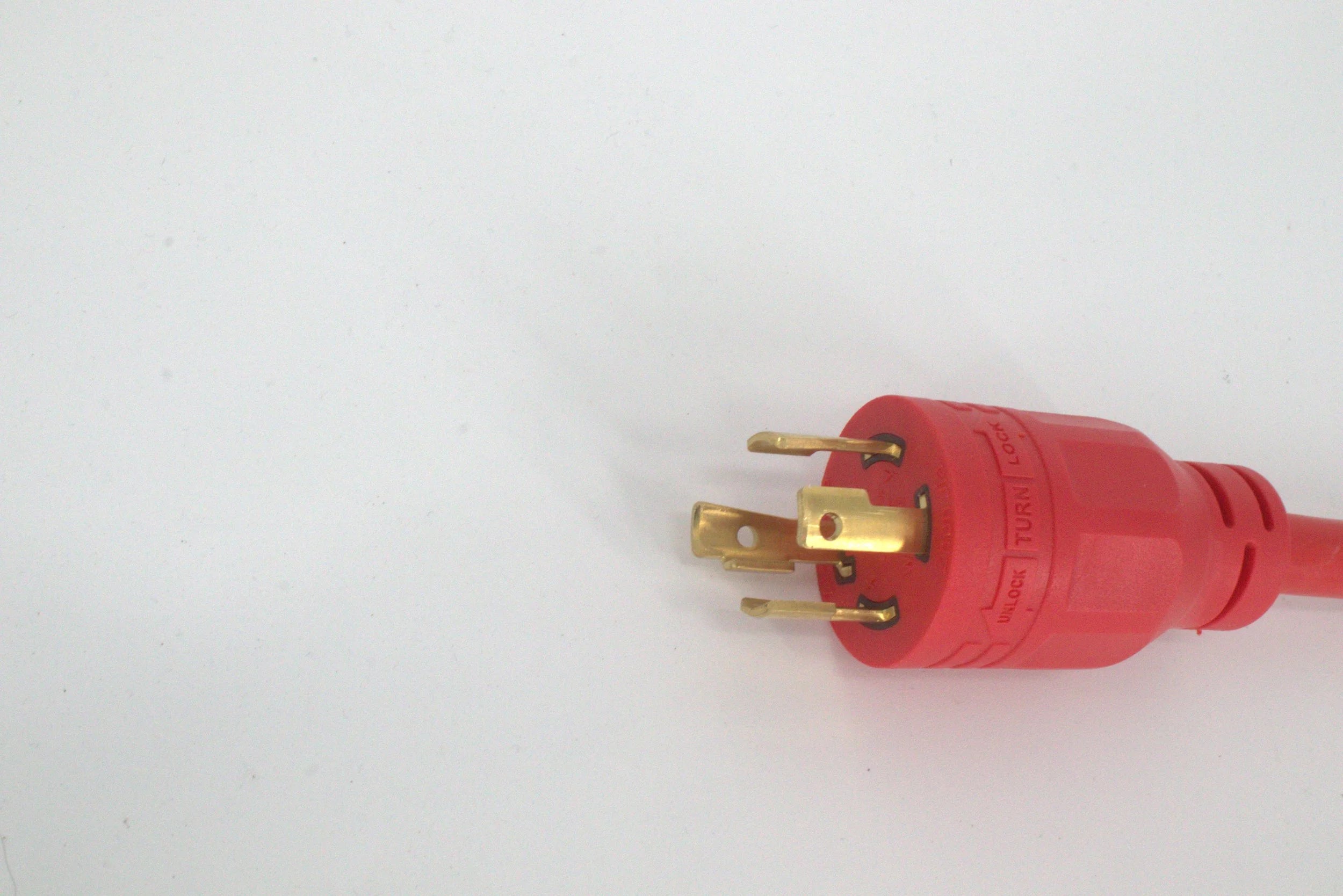 30 Amp Generator Adapter Cord, 4 Prong Twist Lock Oak Tree South