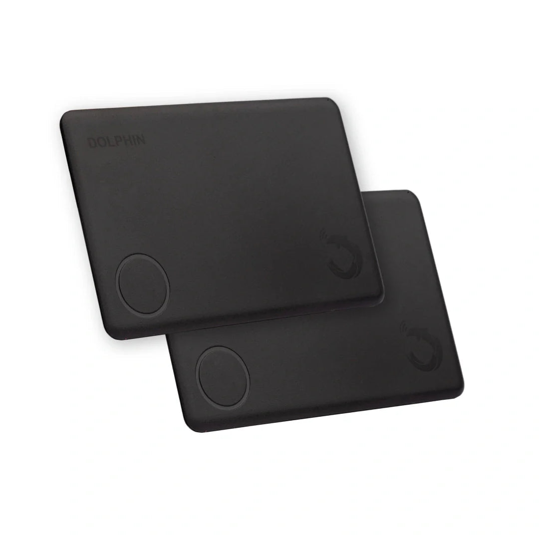 Dolphin Smart Tracker Sleek Slide into wallets, passports and where space is limited | 3 yrs battery life