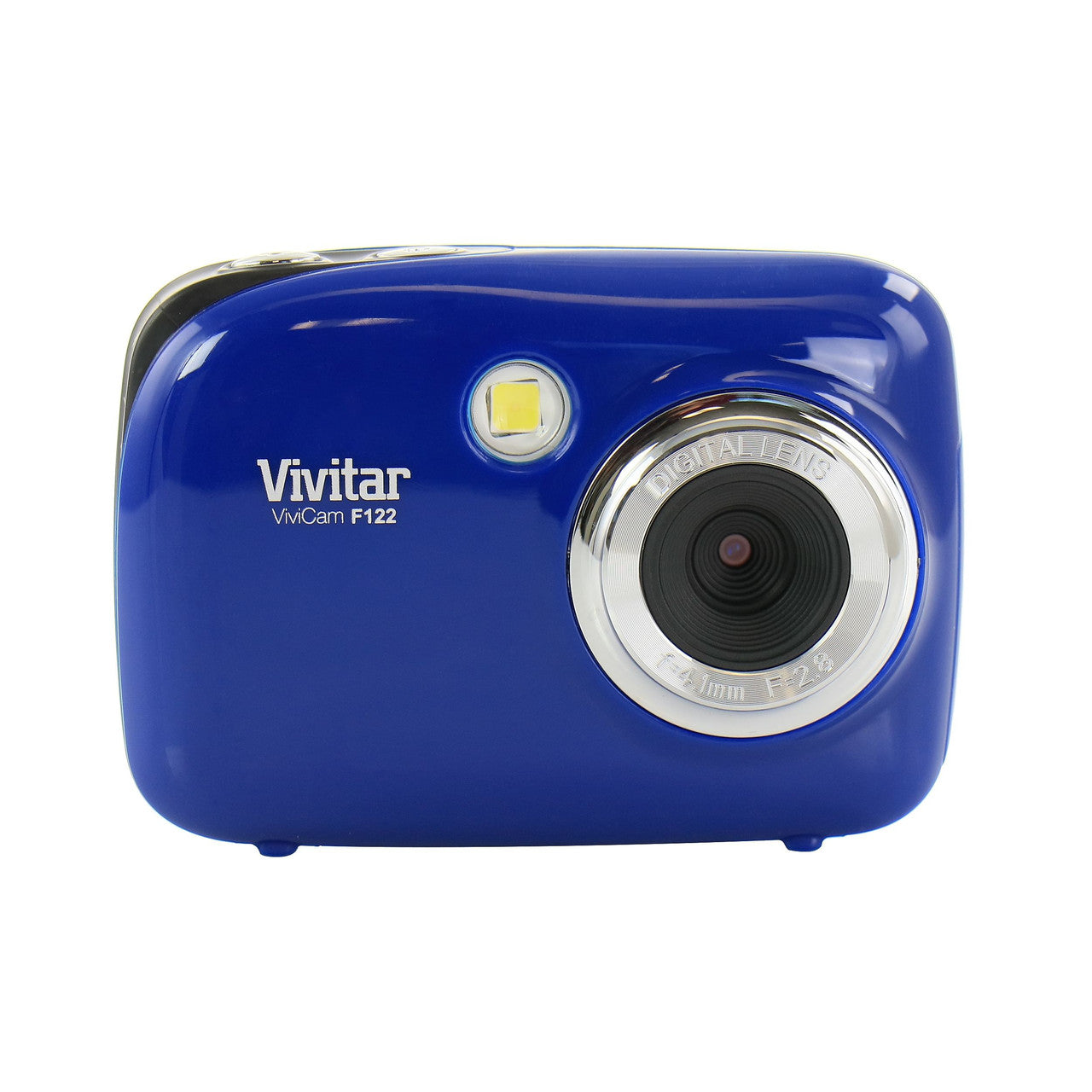Vivitar ViviCam F122 14.1 Mega Pixels Digital Camera with 1.8 Inch LCD Screen in Blue Vivitar