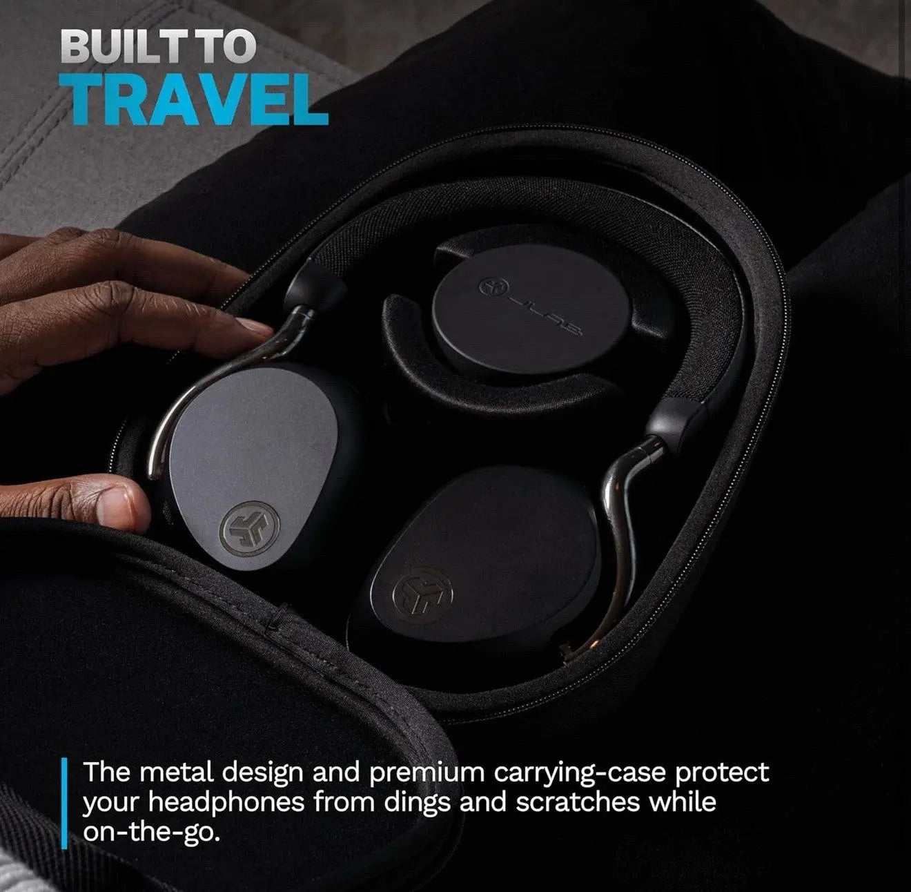 JLab ANC Over-Ear Wireless Headphones