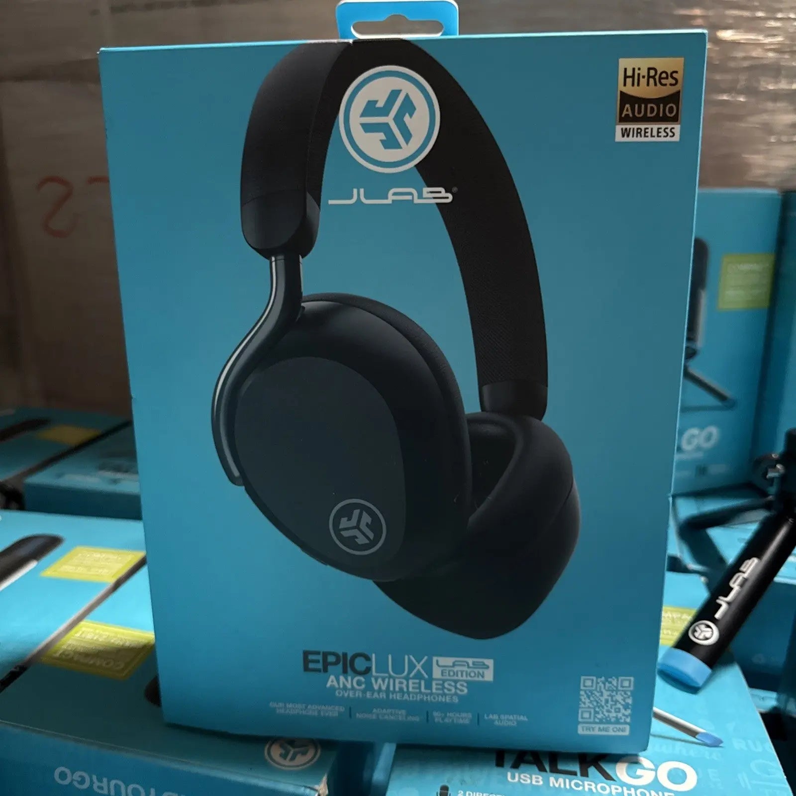 JLab ANC Over-Ear Wireless Headphones