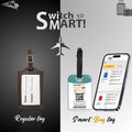 Smart Bag Security Tag - Florence [Pack 2] Global Lost Recovery Service | 2800+ Airports worldwide