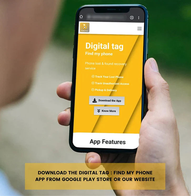 Digital tag-Find My Phone Mobile App I Android Mobile App