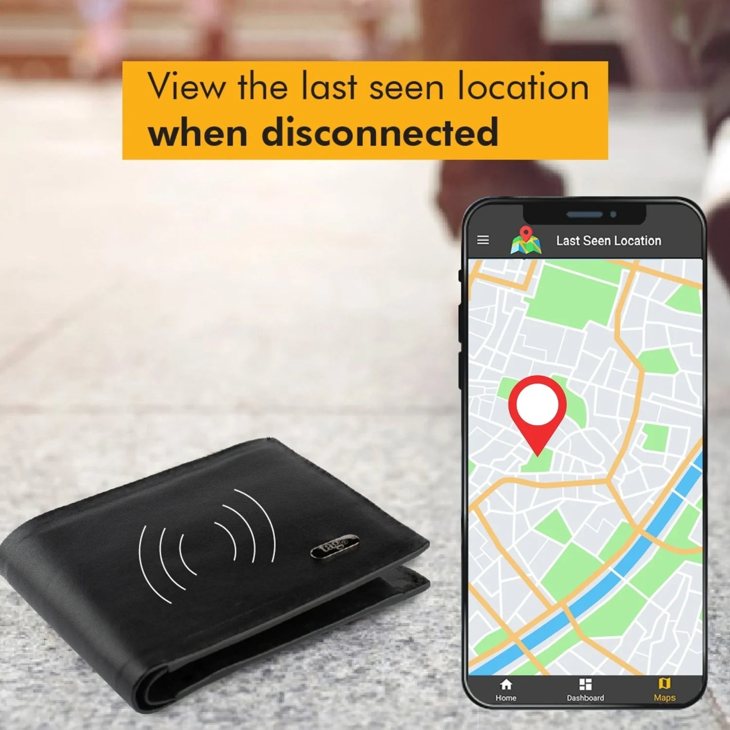 Smart Wallet (stitchless) Dolphin Tracker + Lost Recovery + RFID