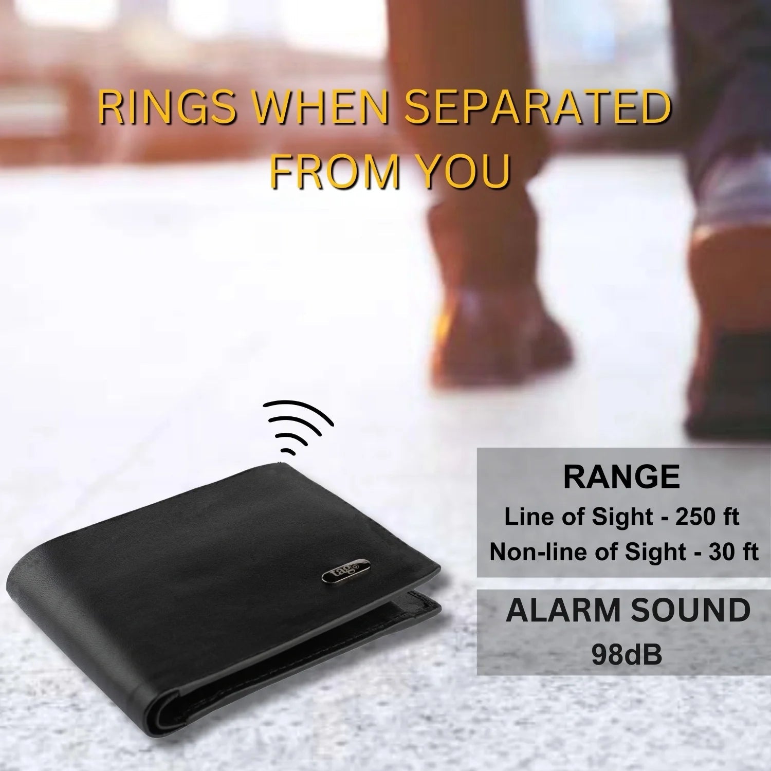 Smart Wallet (stitchless) Dolphin Tracker + Lost Recovery + RFID